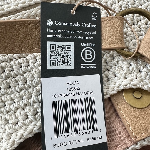 The Sak Roma Natural Bag NWT - Picture 6 of 6